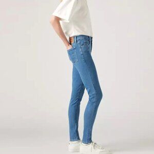 Levi's 710 Super Skinny Mid-Rise Light Wash Jeans Size 29